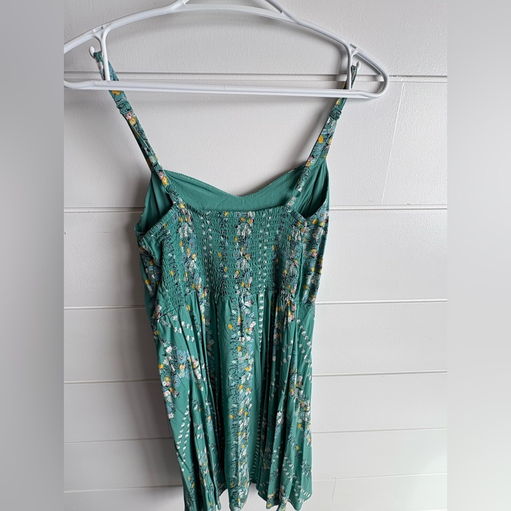 Old Navy Teal Floral Sundress